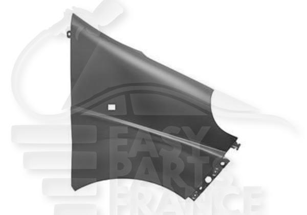 Aile avant droit passager avec emplacement feu Renault Primastar — Réf. 4416489