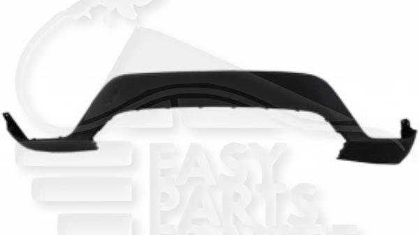 Spoiler de pare-chocs avant noir sans aide au stationnement Bmw X3 F25 — Réf. 51117338544