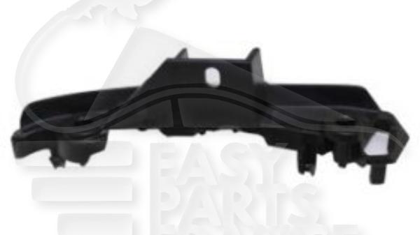 Bride de pare-chocs avant gauche conducteur plastique Bmw Serie S5 G30/G31/F90 M-Tech — Réf. 51117385349