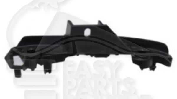 Bride de pare-chocs avant droit passager plastique Bmw Serie S5 G30/G31/F90 M-Tech — Réf. 51117385350