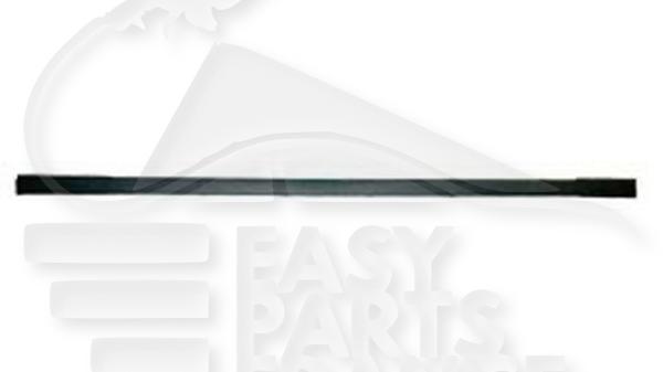 Moulure de pare-chocs arrière centrale avec aide au stationnement version 4 portes Bmw E39 — Réf. 51127005944