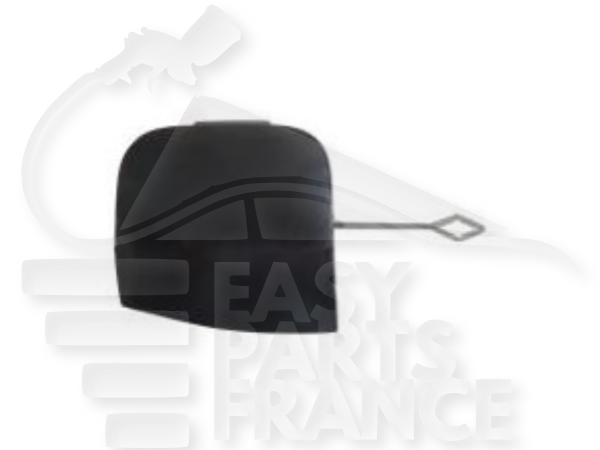 Cache crochet de pare-chocs arrière noir version all4 Mini Countryman — Réf. 51127389350