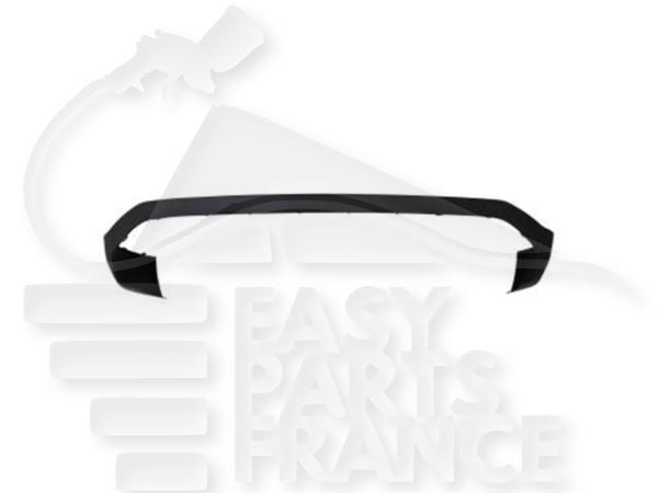 Moulure de pare-chocs arrière centrale noire avec ou sans aide au stationnement Bmw X3 G01 — Réf. 51127416042