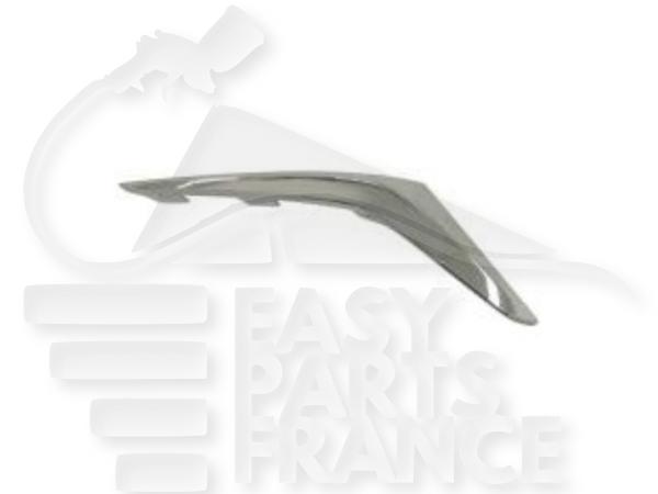 Moulure inférieur de pare-chocs arrière droit passager chromée version luxury line Bmw S3 G20/G21 — Réf. 51127488352