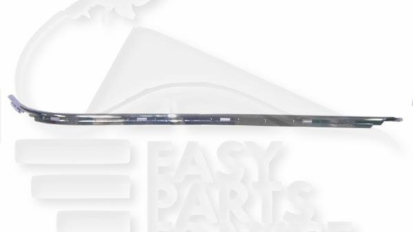 Moulure de pare-chocs arrière droit passager chromée version break Bmw E39 Mod Sw — Réf. 51128184510