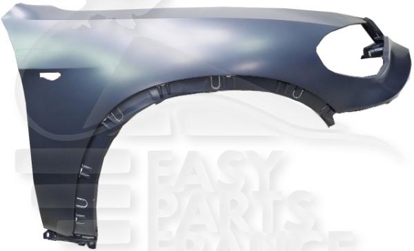 Aile avant droit passager avec emplacement feu - sans lave phare Bmw X5 E70N — Réf. 51567222992