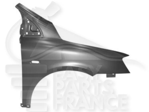 Aile avant droit passager avec emplacement feu Fiat Multipla — Réf. 51720466