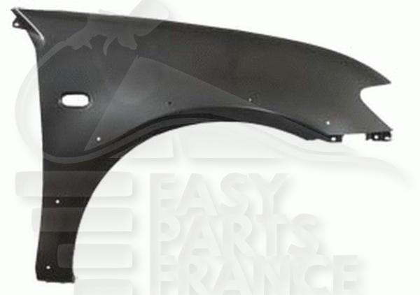 Aile avant droit passager avec emplacement feu avec elargisseur Mitsubishi L200 — Réf. 5220A820T