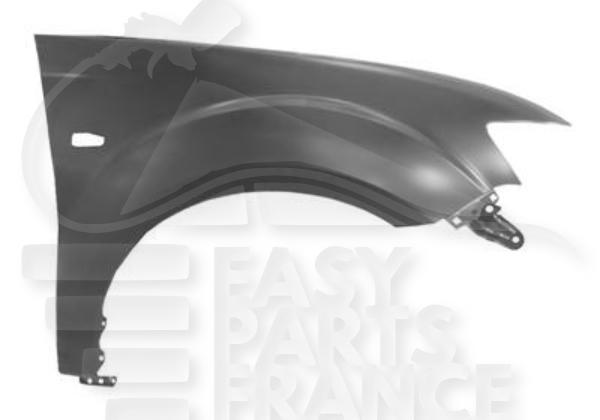Aile avant droit passager avec emplacement feu Mitsubishi Outlander — Réf. 5220F112