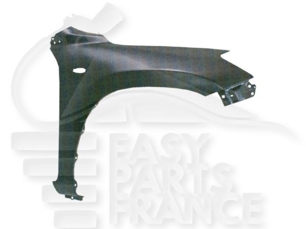 Aile avant droit passager avec emplacement feu - sans trous elargisseur - sans trou antenne Toyota Rav 4 — Réf. 5381142210
