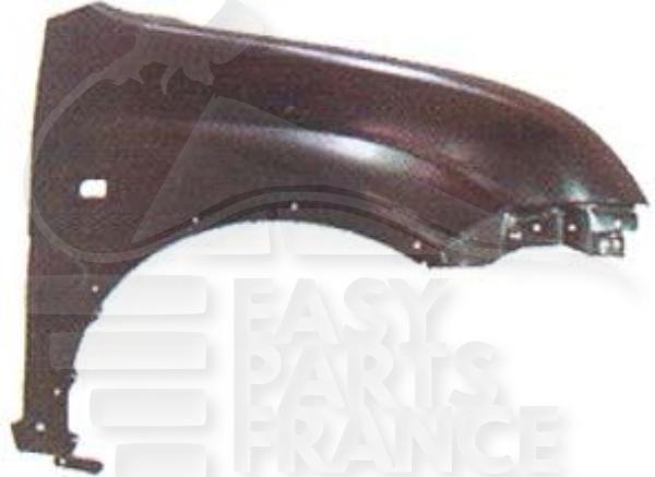 Aile avant droit passager avec emplacement feu & elargisseur Suzuki Ignis — Réf. 5761186G00000