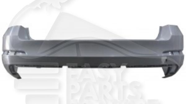 Pare chocs arrière gris clair - break Skoda Octavia — Réf. 5E9807421