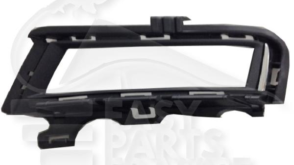 Grille de pare-chocs avant gauche conducteur avec emplacement antibrouillard moulure / chromée Volkswagen Golf Vii — Réf. 5G0853807ARYP
