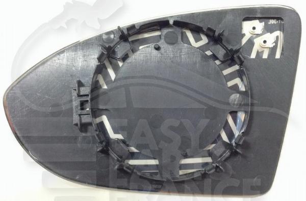Glace de rétroviseur droit passager chauffant Volkswagen Golf Vii — Réf. 5G0857522