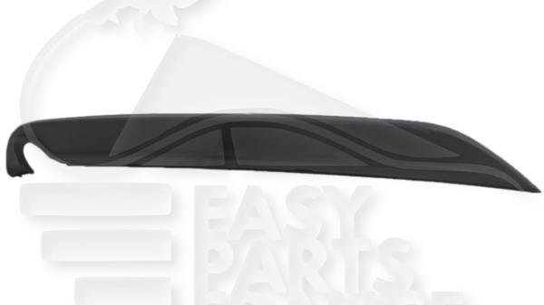 Spoiler pare-chocs arrière noir double sortie échappement à gauche Volkswagen Golf Vii — Réf. 5G6807568D