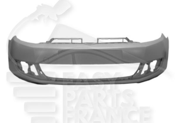Pare-chocs avant à peindre sans lave phare - sans aide au stationnement Volkswagen Golf 6 — Réf. 5K0807217BLGRU