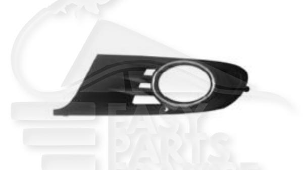 Grille de pare-chocs avant gauche conducteur avec emplacement antibrouillard Volkswagen Golf 6 — Réf. 5K0854661RYP
