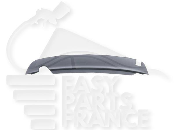 Spoiler de pare-chocs arrière noir 1 simple sortie echappement Volkswagen Golf 6 — Réf. 5K6807521R9B9