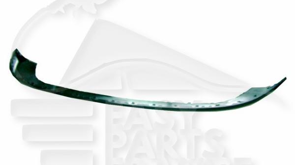 Spoiler de pare-chocs avant noir Volkswagen Golf/5 Plus — Réf. 5M0805903