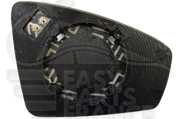 Glace de rétroviseur gauche conducteur chauffant Volkswagen Tiguan — Réf. 5NA857521