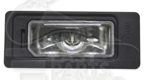 Feu de plaque arrière droit passager - arrière gauche conducteur Led simple porte Volkswagen Tiguan — Réf. 5NA943021