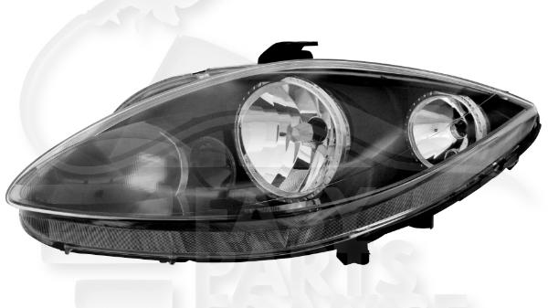 Optique avant gauche conducteur H7+H1 électrique sans moteur Seat Toledo — Réf. 5P1941005E