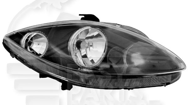 Optique avant droit passager H7+H1 électrique sans moteur Seat Toledo — Réf. 5P1941006E