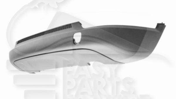 Spoiler de pare-chocs arrière noir avec ou sans aide au stationnement Jeep Compass — Réf. 5UP46RXFAC