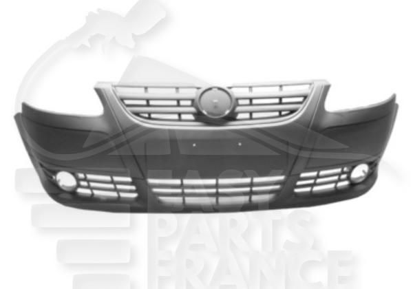 Pare-chocs avant à peindre avec emplacement antibrouillard Volkswagen Fox — Réf. 5Z0807217LGRU