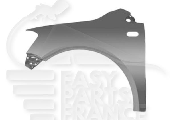 Aile avant gauche conducteur avec emplacement feu Volkswagen Fox — Réf. 5Z0821021H