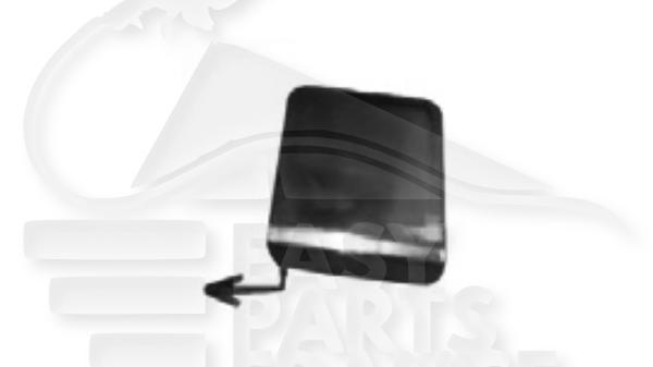 Cache crochet de de pare-chocs avant Nissan Qashqai — Réf. 622A0JD001