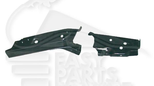 Tôle de phare avant droit passager Nissan Micra K12 — Réf. 62520AX630
