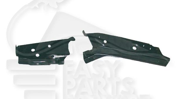 Tôle de phare avant gauche conducteur Nissan Micra K12 — Réf. 62521AX630
