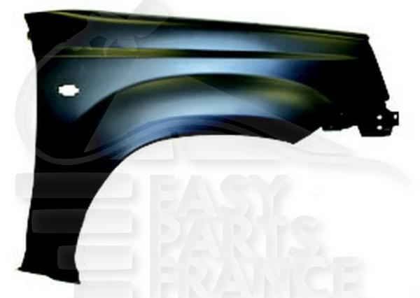Aile avant droit passager avec emplacement feu Nissan X Trail — Réf. 631128H400