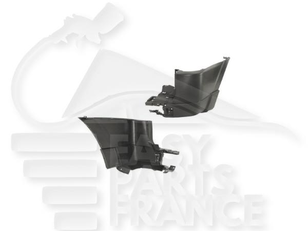Crosse de pare-chocs arrière gauche conducteur noire Mitsubishi Pajero — Réf. 6410B023WB