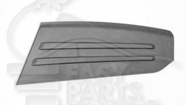 Moulure de pare-chocs arrière gauche conducteur noire Mitsubishi L200 — Réf. 6420A019