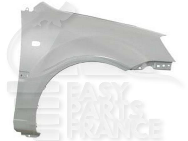 Aile avant droit passager avec emplacement feu Kia Rio — Réf. 663211G050