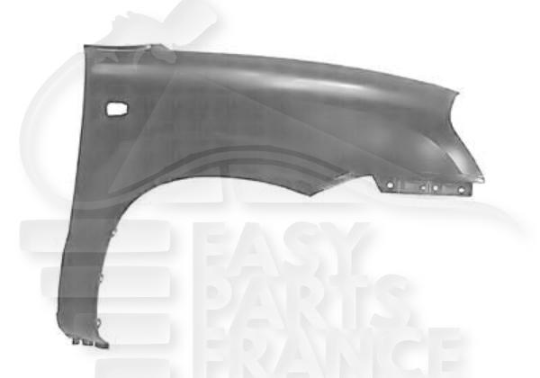 Aile avant droit passager avec emplacement feu Hyundai Tucson — Réf. 663212E120
