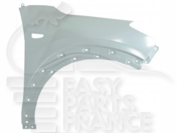 Aile avant droit passager avec emplacement feu Hyundai Tucson — Réf. 66321D3050