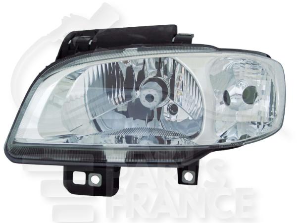 Optique avant gauche conducteur H4 électrique sans moteur Seat Ibiza — Réf. 6K1941043A