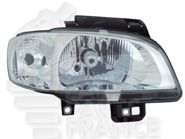 Optique avant droit passager H4 électrique sans moteur Seat Ibiza — Réf. 6K1941044A