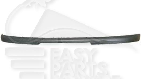 Moulure de pare-chocs arrière noire Seat Ibiza Sauf Cupra — Réf. 6K6807425DB41