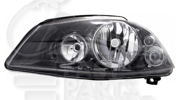 Optique avant gauche conducteur H7+H3 électrique sans moteur Seat Ibiza — Réf. 6L1941751B