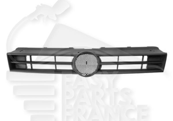 Grille de calandre noire avec moulure chromée Volkswagen Polo — Réf. 6R0853651G9B9