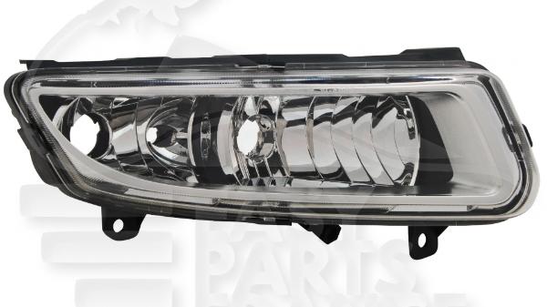Antibrouillard H8 - p21w avant droit passager f / chromé Volkswagen Polo — Réf. 6R0941062B
