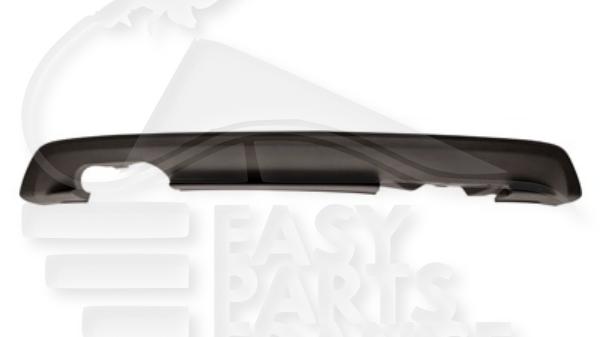 Spoiler de pare-chocs arrière noir version Gti Volkswagen Polo — Réf. 6R6807568J