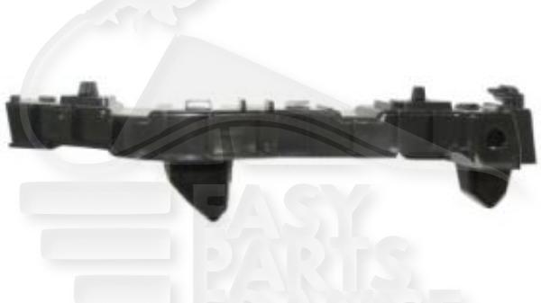 Bride de pare-chocs avant gauche conducteur plastique Volkswagen Crafter — Réf. 7C0807177A