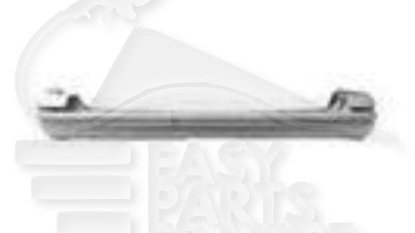 Pare-chocs arrière à peindre version hayon Volkswagen Transporter Caravelle T6 — Réf. 7E5807417CGRU