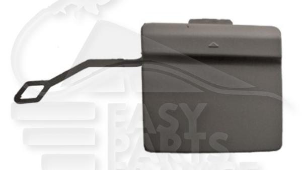 Cache crochet de pare-chocs arrière à peindre Bmw S3 F30/F31 M - Tech — Réf. 81128056615