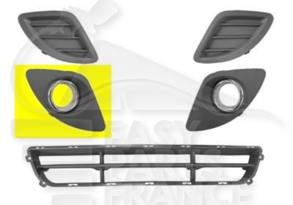 Support antibrouillard avant droit passager version 5 portes - sw Kia Cee'D 5 Ptes — Réf. 865661H000